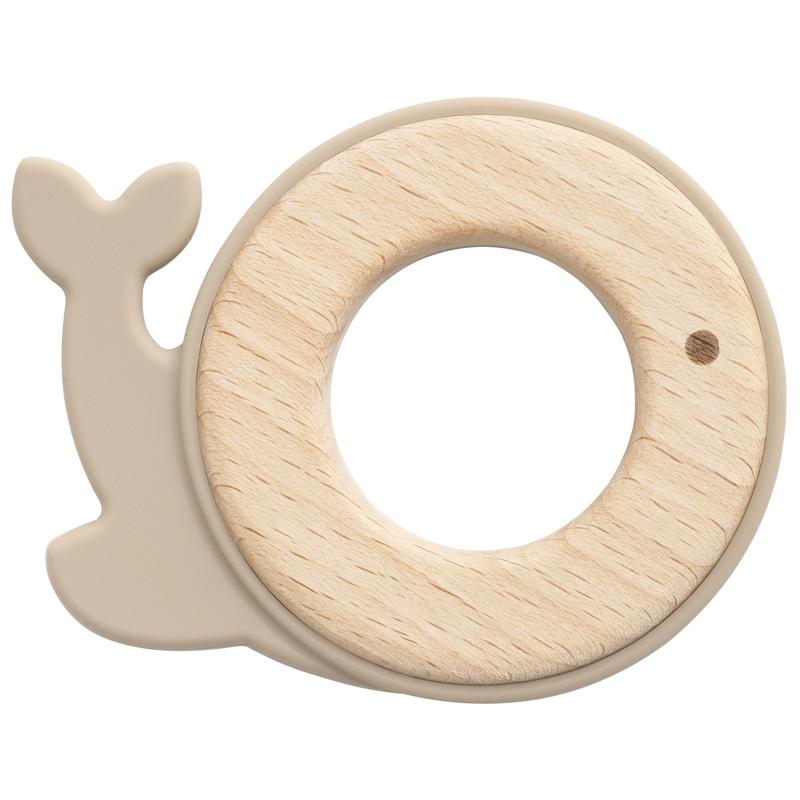 1Pcs Baby Teether Toy Cartoon Dolphin Shape Silicone Teether For Baby Chewing Teething Toy Kids Sensory Educational Toy