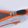 Multifunctional Personality Cosmetic Bag Unisex Soft Zipper Wool Felt Cloth Eyewear Accessories Glasses Bag.