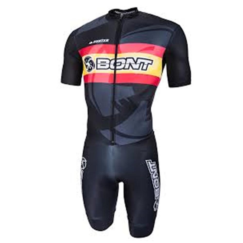 Summer Breathable Cycling Suit Set 2026 Bont Men Pro Team Inline Speed Skating Racing Suit Skinsuit