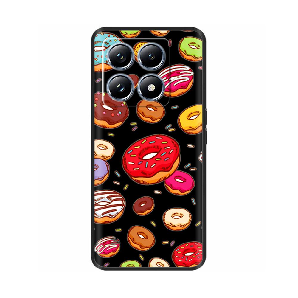 Silicone Phone Case for Xiaomi Mi 14T Pro / 14T 5G Case Luxury Painted Protection Shell Back Cover for Mi14T Soft Black Bumper