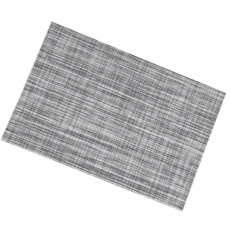 Premium Waterproof Oil-proof PVC Desk Mat: Wash-free, Heat-resistant Woven Placemat for Home, Hotel, and Restaurant Dining.