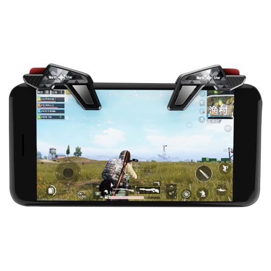 2Pcs S8 Mobile Phone Game Controller Fire Button Shoot Trigger Handle for PUBG