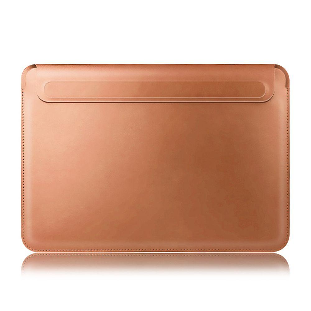 11 13 15 inch Professional Cover Pouch PU Leather Stand Case Ultrabook Sleeve Laptop Bag For Xiaomi Huawei Dell Lenovo