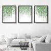 Green Leaf Watercolor Plant Posters and Prints Canvas Painting Botanical Greenery Wall Art Picture House Plant Home Decor