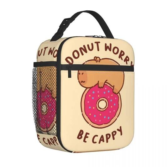 Children'S Cartoon Lunch Bag Large Capacity Lunch Box Bento Bag Thickened Aluminum Foil Portable Thermal Insulation Bag