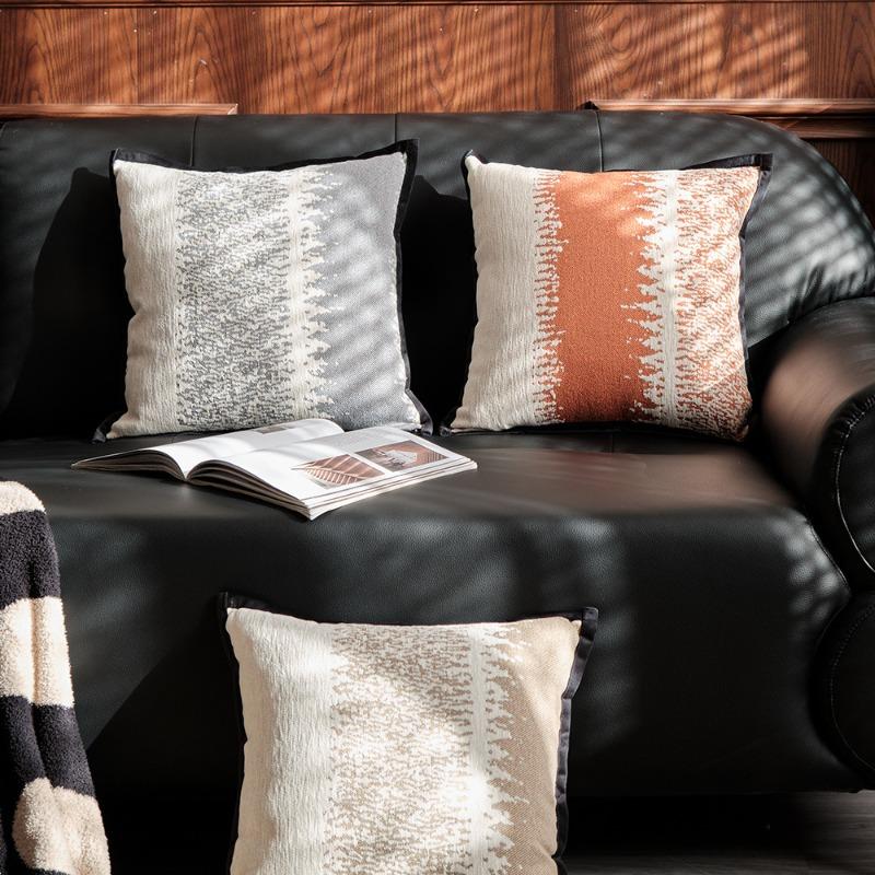 Fashion Striped Pillow Cover Vintage Boho Pillowcase for Sofa Bed Decor Living Room Bedroom Cushion Case No Pillow Core