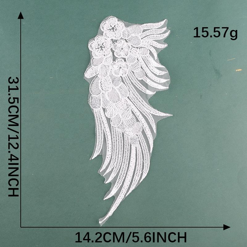 

Сетка Бант Кружевная Вышивка Наклейка Сделай Сам Аксессуары для Ручного Счета Аксессуары для Свадебного Платья Брошь Аксессуары для Волос Аксессуары Тканевая Наклейка F3R-A-1-2 right