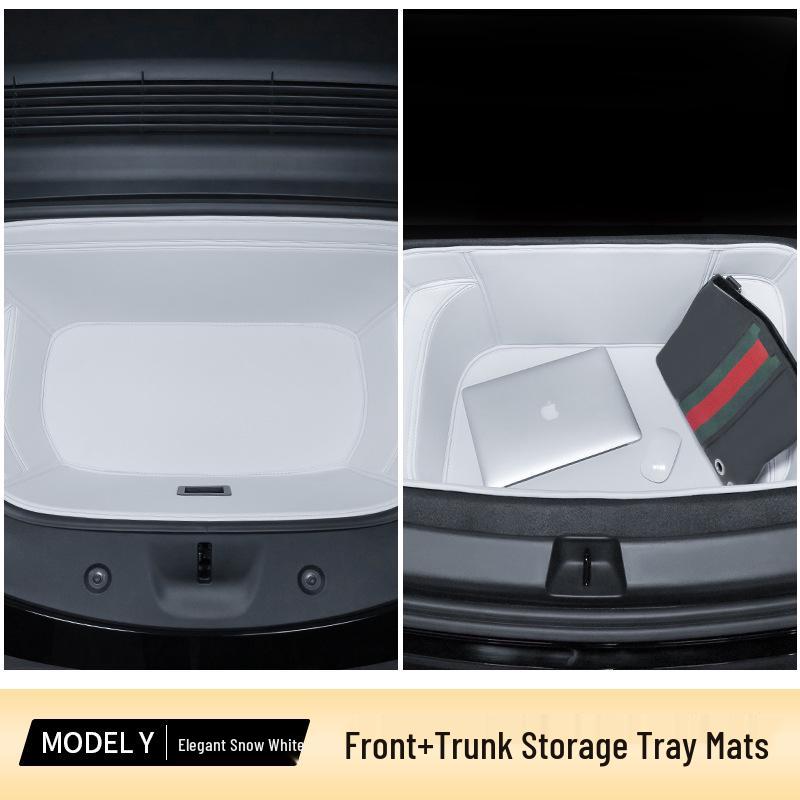 Tesla Model 3/Y Full Coverage Trunk and Frunk Mat