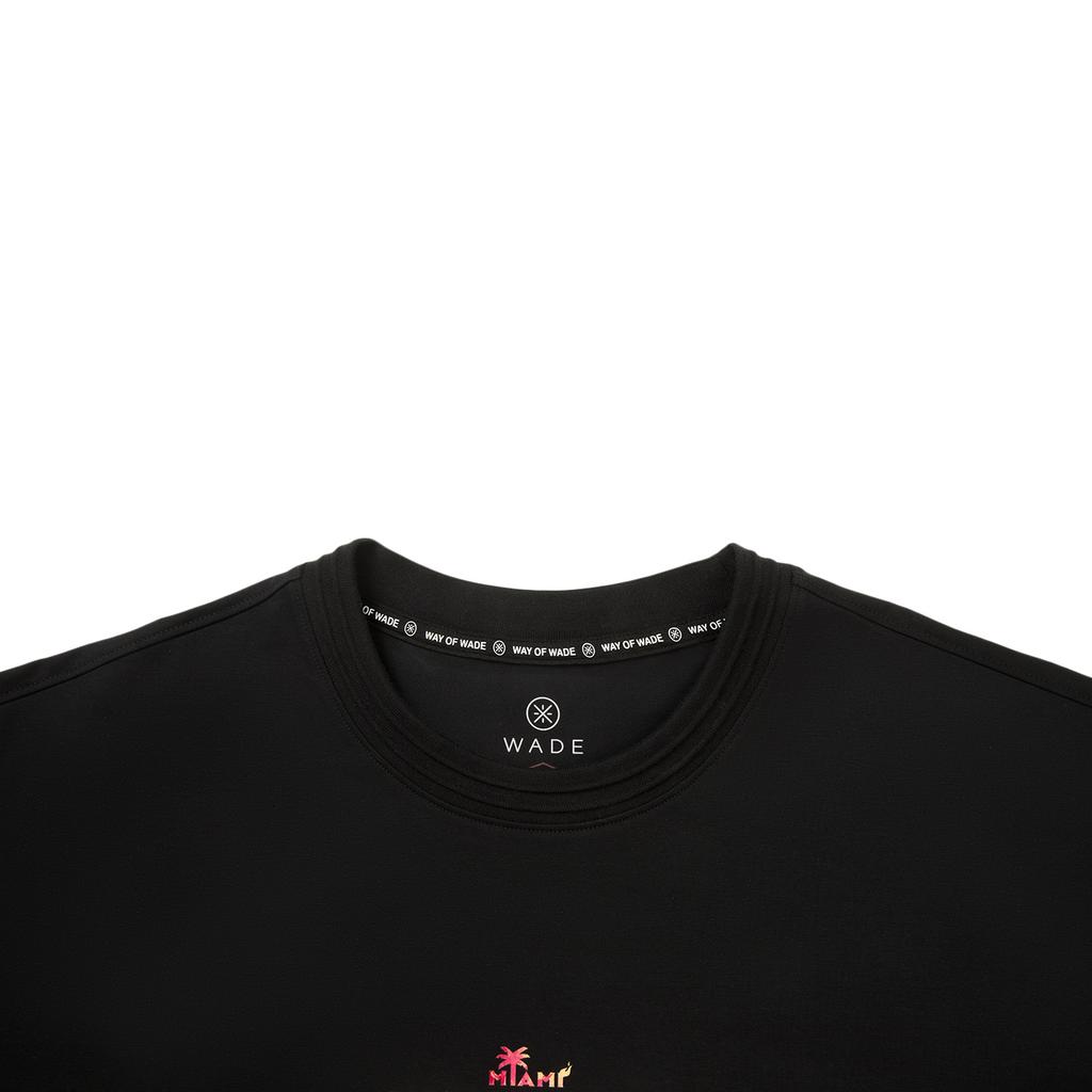 Li Ning Wade Series Comfortable Quick-Dry Cool Round Neck T-Shirt Men tops AHSW121-1