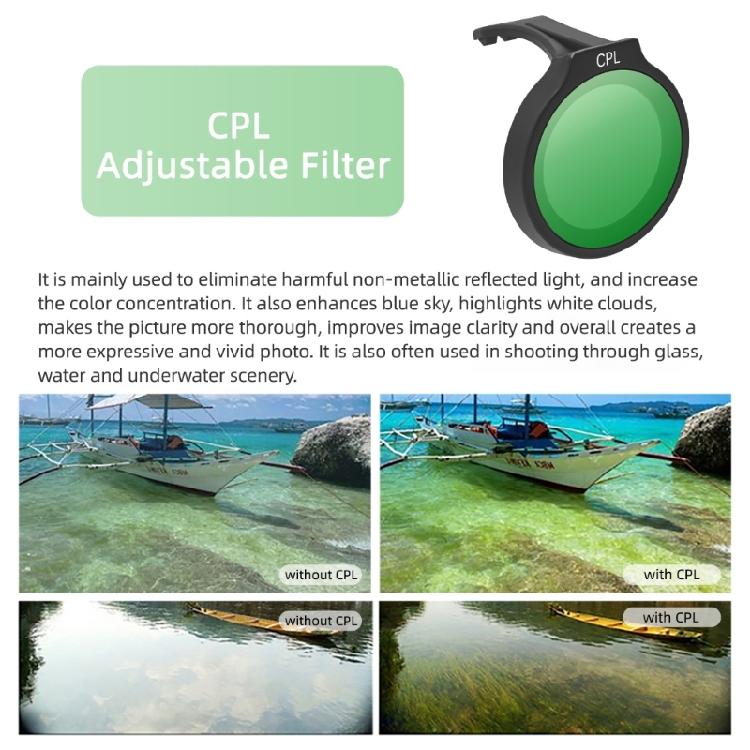 MCUV ND8 ND16 ND32 ND64 CPL Lens Filter for Gimbals Camera Filters Set