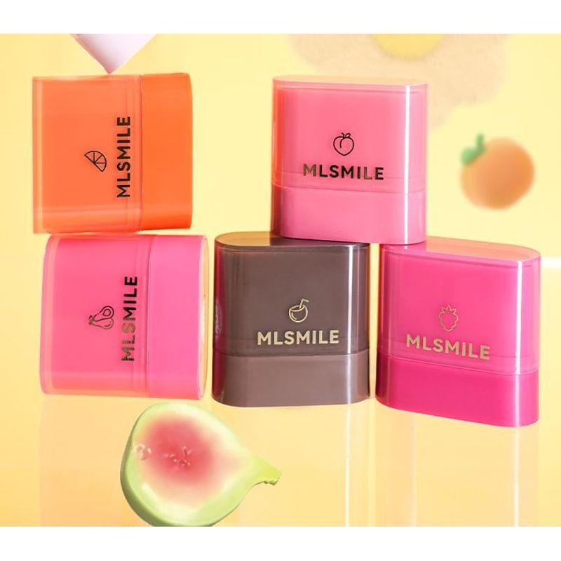 MLSMILE - Dewy Fruit Cheek & Lip Multi Balm - 6 Colors