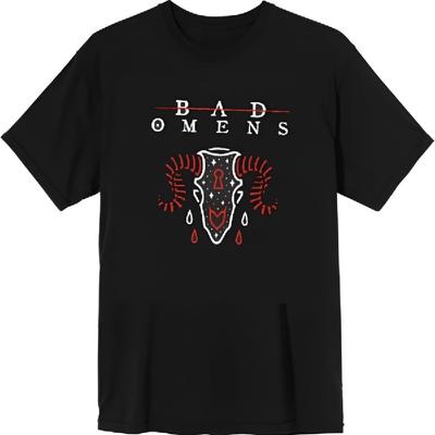 Bad Omens Men's Taurus T-Shirt Black Officially Licensed Merchandise