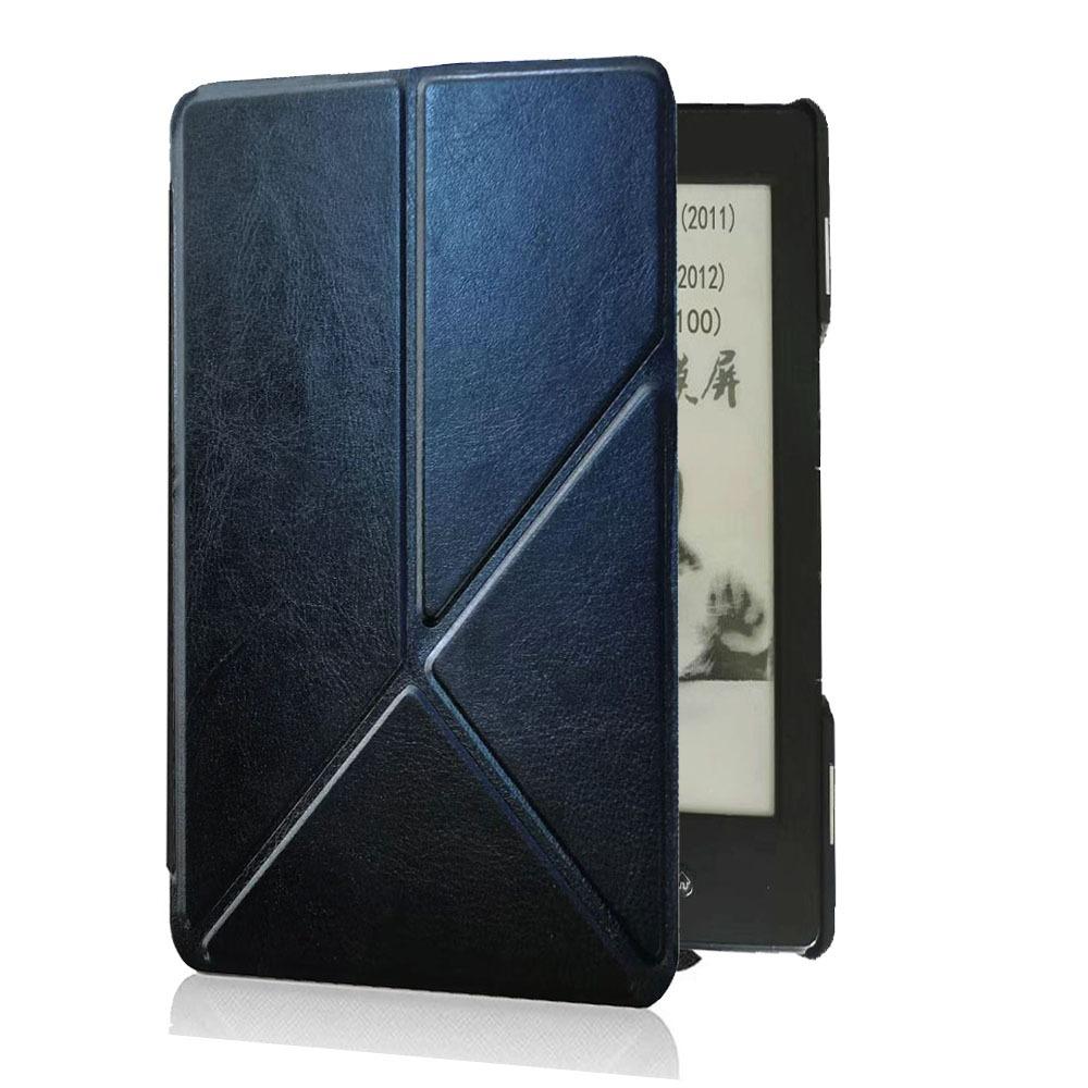 Husă tip folio anti-zgârieturi pentru Kindle generația a 5-a/a 4-a (Model:D01100) 2011 e-Reader