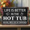 Wall Decor Metal Sign 20x30cm