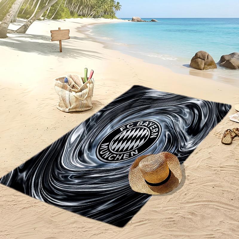 Bayern Munich Printed Beach Towel Quick Dry Soft TowelPortable Large Rectangular Beach Blanket for Travel Swimming Pool