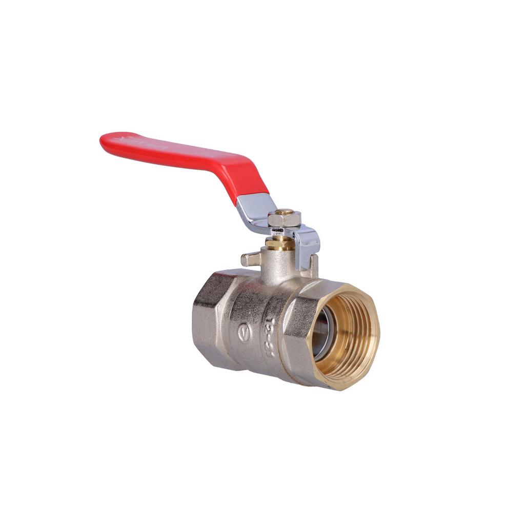 Nickel-plated ORO Ball Valve with Steel Lever Choke (DSt) (NN Version