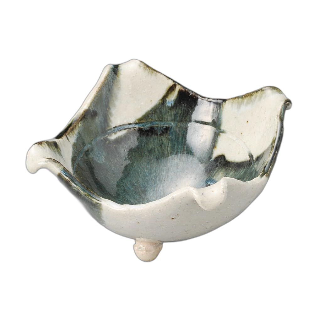 

square bowl Square bowl Usuzumi-nagashi three-legged [ 13×13×7.8cm ]