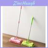 Kids Cleaning Toy Set With Rechargeable Flat Mop And Broom For Preschool Play