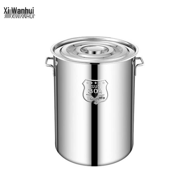 XWH Thick Stainless Steel Soup Pot with Lid