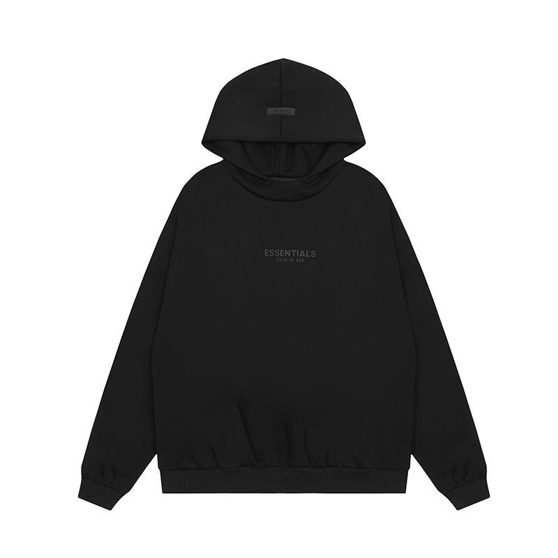 22s Sezóna 8 Essentials Unisex Mikina s kapucňou - Streetwear Voľný strih Fleece