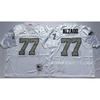 Retro Oakland Raiders Rugby Jersey Mens Embroidered NFL Style Sportswear Fan Apparel Size S-XXXL