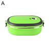 1/2/3 Layer Rectangle Stainless Steel Thermal Lunch Box Food Storage Container