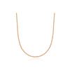 Tirrlirr 14K Pink Gold Basic Chain Necklace Tcsk4Pham
