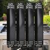 Porcelain-Coated Steel Heat Plate Replacement for 97461, Four-Piece Barbecue Part Set for Cooking Zone Heat Balance and Routine Equipment Care