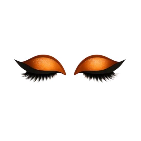 1/2/3/4/5 Pairs Lazy Eye Shadow Eyelash Patch 2-in-1 Eyeshadow Eyelashes Makeup Stickers