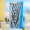 First Place Manchester City Fc Logo Beach Towel Soft Durable Quick-Dry Comfortable Lightweight