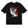 Chainsaw Man Shark Ride T-Shirt - 100% Cotton Anime Shirt with Bold Design