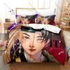 Personality Hip Hop Style Agust D Graphic New Bedding Set Soft Cozy Bed Cover Household Sleeping Bedding Ornament Gift