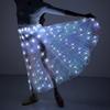 Shiny Luminous Led Skirt White Long Light Up Skirt Festival Fluorescent Shows Dance Props Stage Performance