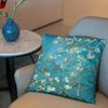 Oil Painting Decorative Pillowcases Starry Sky Self-Portrait Sunflower Sofa Bedroom Bedside Double-Sided Cushion Cover