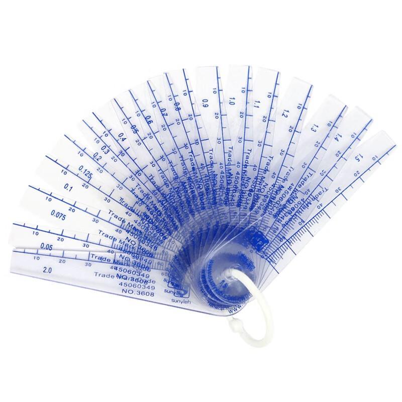 Yumao Plastic Feeler Gauge Set