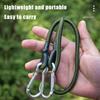 30/60/90/120CM Corda Elastica Bungee da 8MM con Gancio Moschettone Robusta per Campeggio all'Aperto, Camper, Tende, Biciclette, Kayak, Bagagli, Carico, Corde Elastiche di Fissaggio