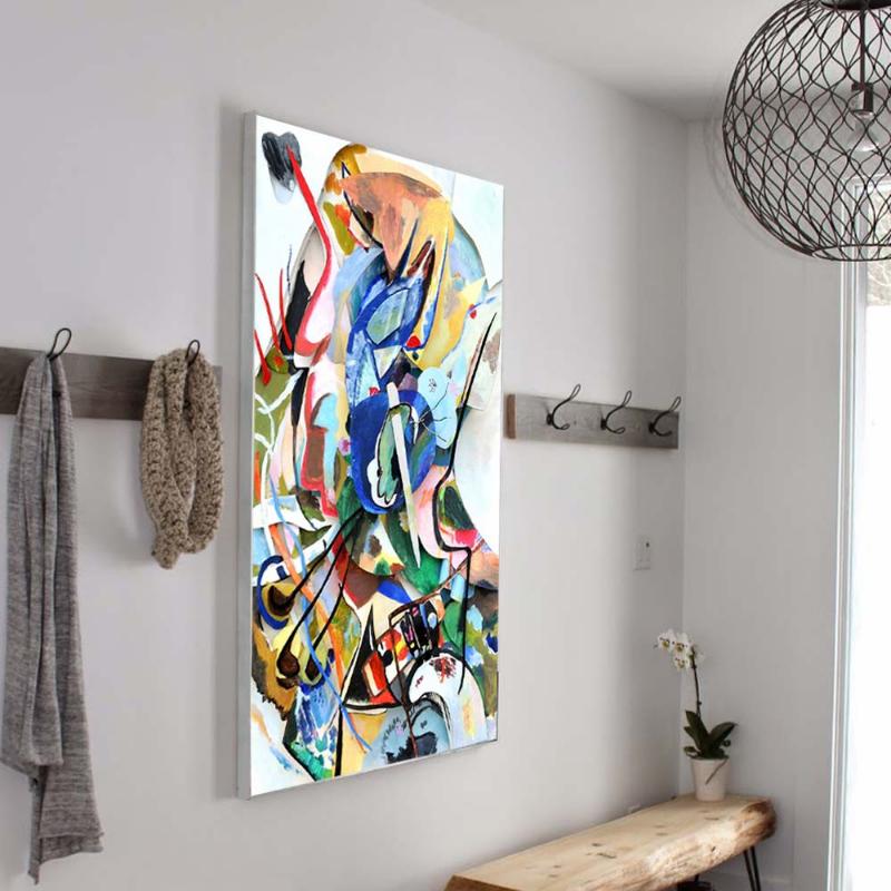 Wassily Kandinsky Abstraktní Umění na plátně Obrazy Plakáty a grafiky Reprodukce slavných uměleckých děl Nástěnné obrazy Domácí dekorace