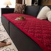 Modern Thickened Corduroy Sofa Cushion Solid Warm Couch Slipcover for Living Room Anti Slip Anti-Dirt Furniture Protective Cover