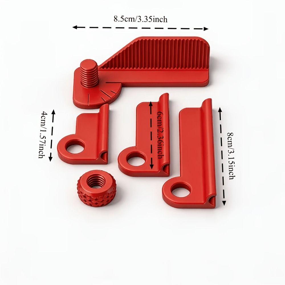 Adjustable Positioning Guide Rail 3D Printing Drill Guide Jig Drilling Guide Rail Carpentry