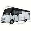 Waterproof UV-Protective 210D Oxford Cloth RV Awning Top Cover