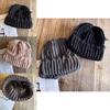 Vintage Style Knit Cap For Men Women Warm Acrylic Beanie For Streetwear Looks