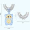 Cute Cartoon Baby U-shaped Teethers Toothbrush Teeth Grinding Rod Toddler Silicone Grinding Tool Safe Baby Oral Care 3-6Y