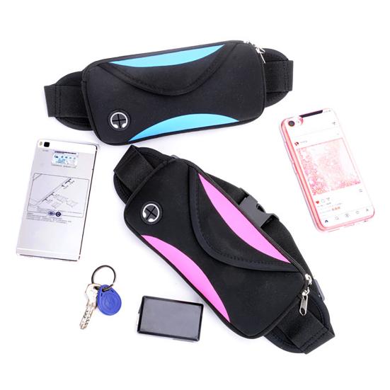 Men Fanny Pack Fasten Tape Key Holder Convenient