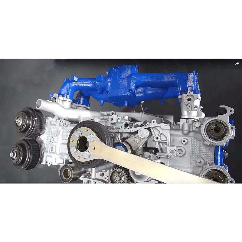 For Subaru Leopard Forester Crankshaft Pulley Tool Kit Screw Wrench Bracket Crank Puller Auto Repair Tools