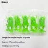 5Pcs/Set Lure Bait 10G/Piece Water Surface Kick Frog Fake Bait High Simulation Tpe Frog Soft Bait Frog-Like Stance Lure