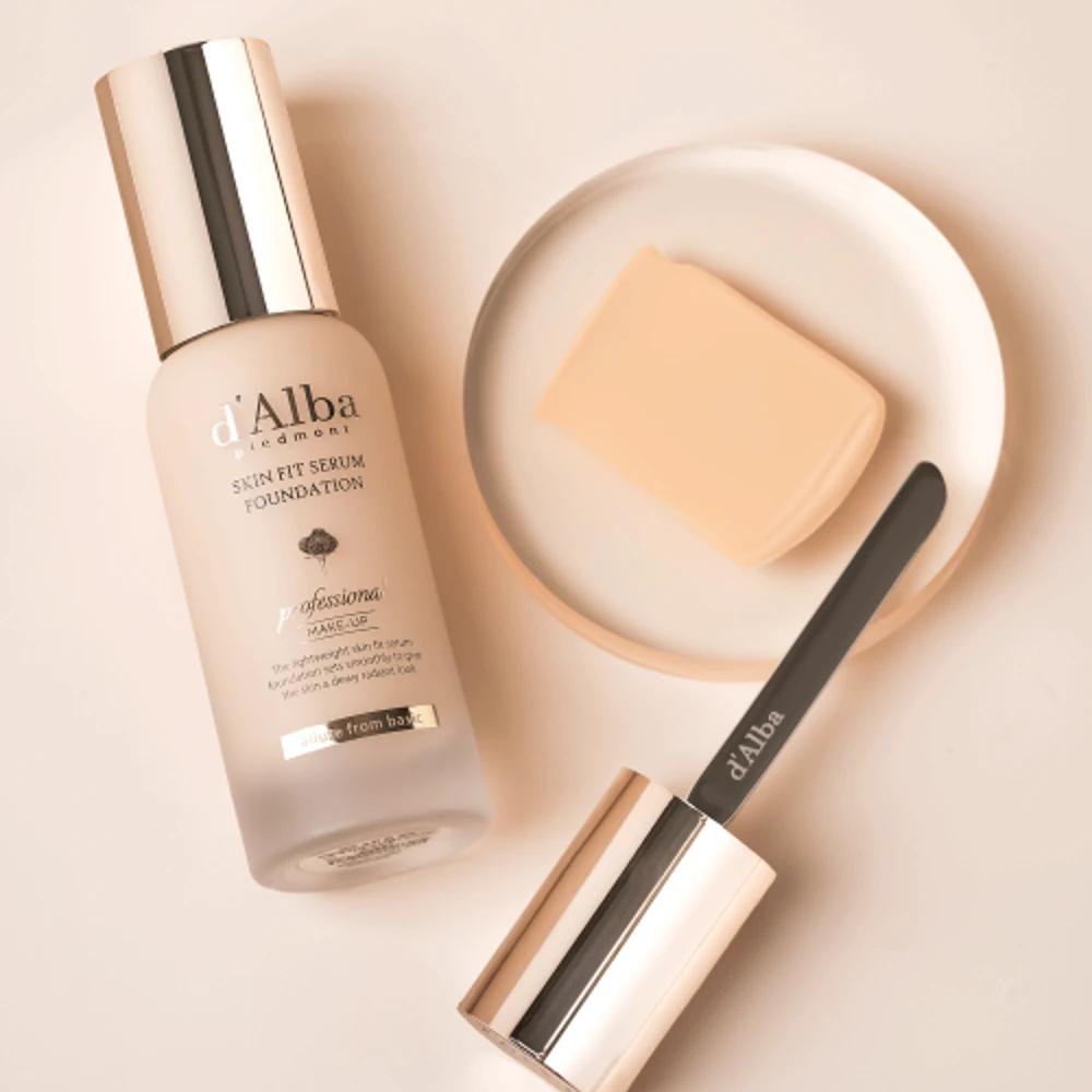 Skin Fit Serum Foundation (Spatula) 40ml Shade 21