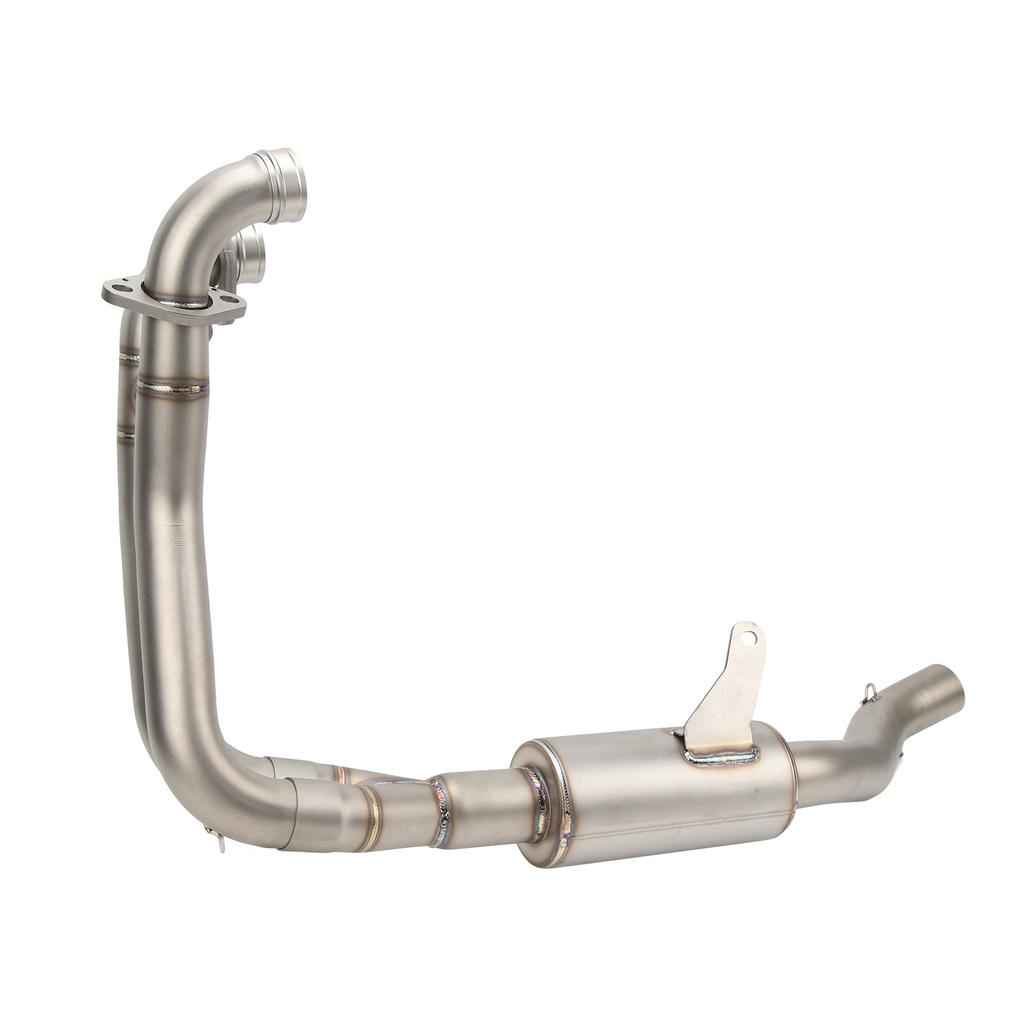 Motorcycle Exhaust Front Pipe 51mm Stainless Steel Replacement for Aprilia RS660 2020 To 2023