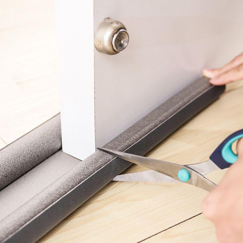 Threshold Sealing Tape for Doors, Anti-draught Sealer, Sound Insulation Tape In Grey