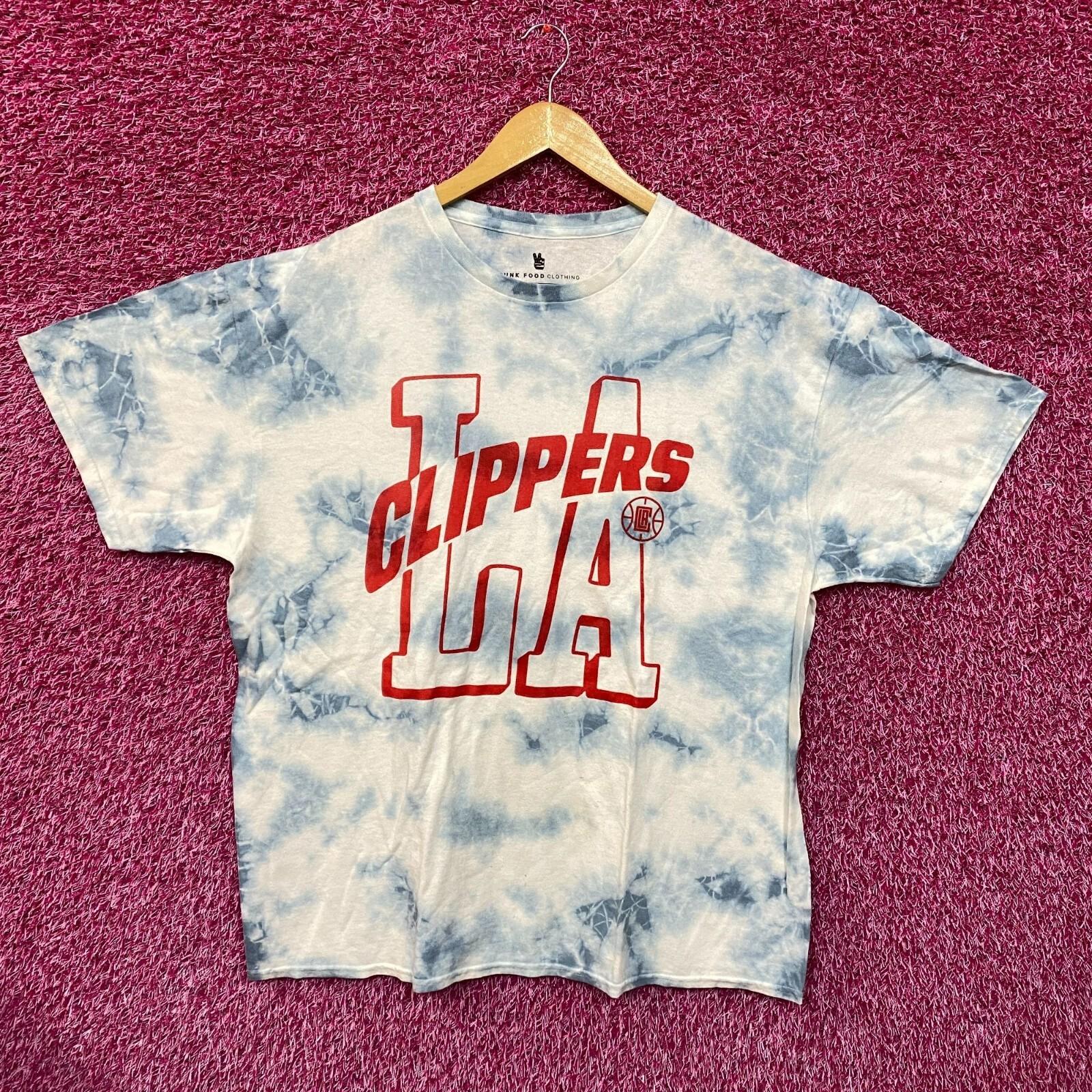 LA Clippers NBA Court Side Team Gameday Promo Tie Dye Large XXXXL
