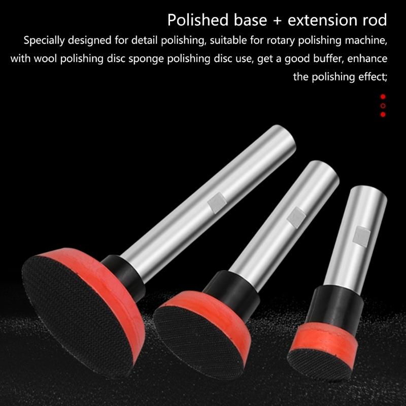 Backing Plater For M14 Thread Rotatable Polisher Hook Looping Back Plate Sanding Polishing Pad Soft Edges Abrasive Tool